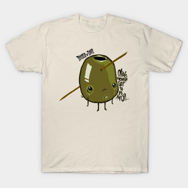 Olive T-Shirt by robjpb123